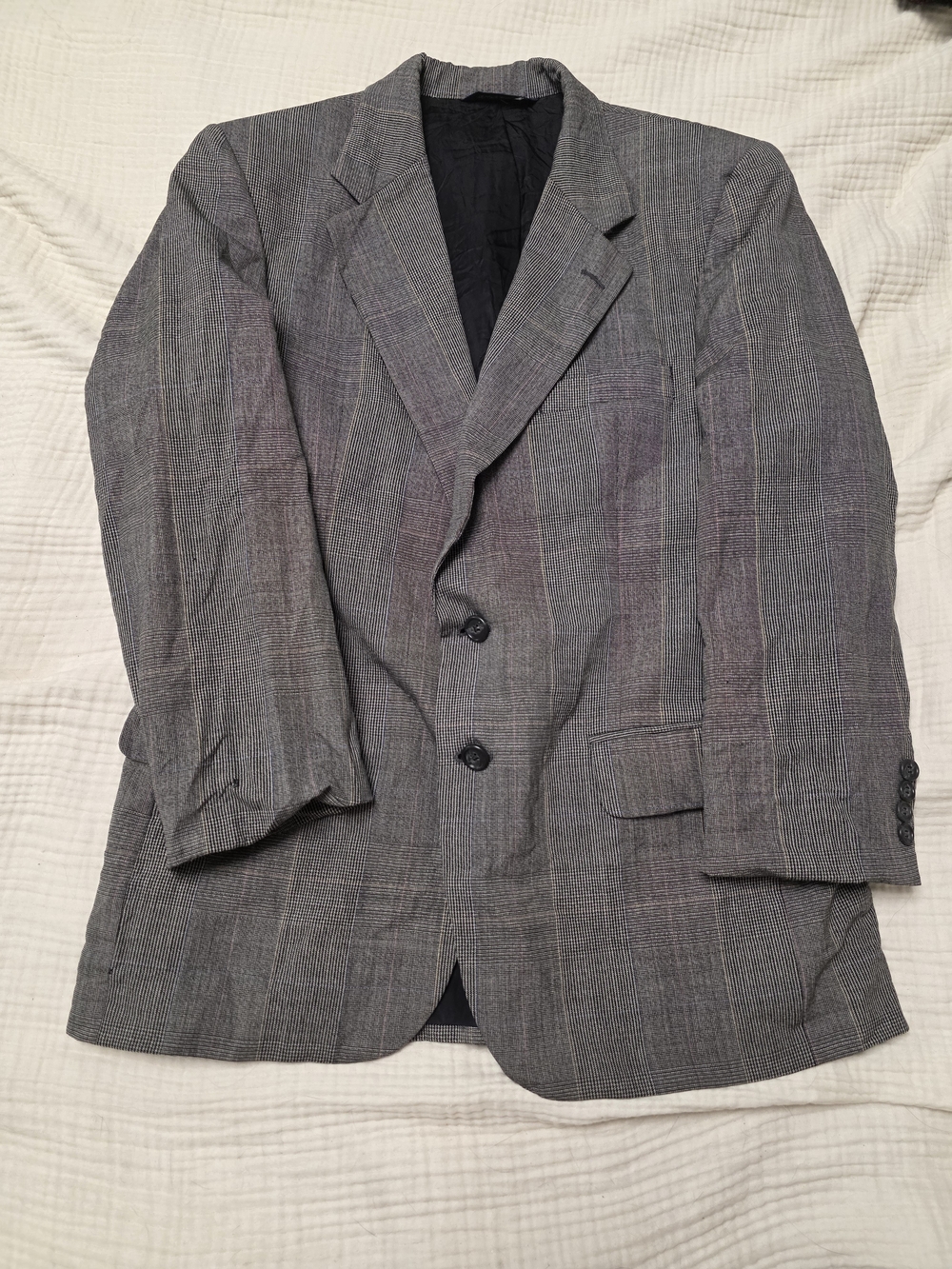 Men's 90s Burberry Tweed Suit SET